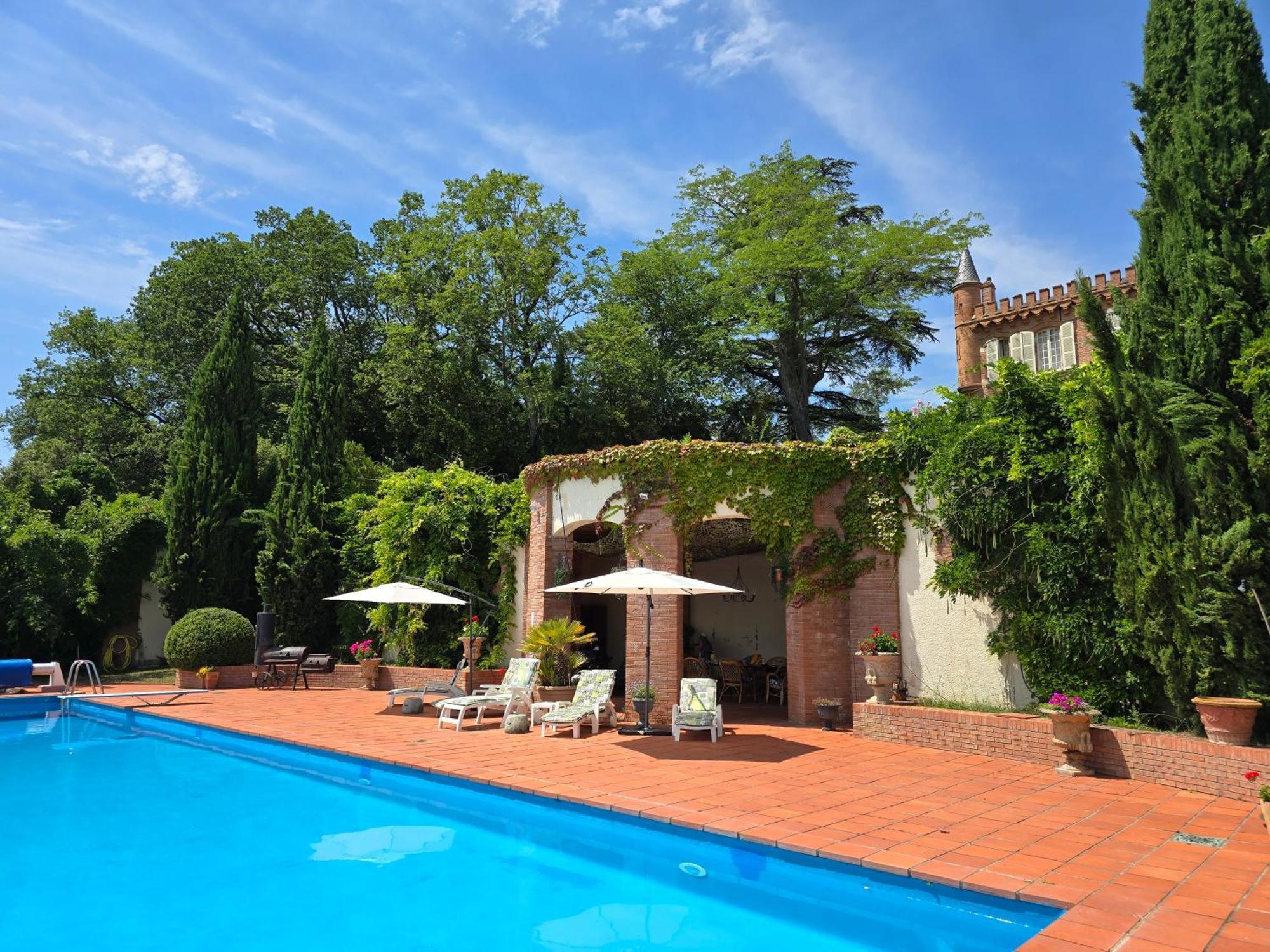 Chateau De Pys Guest House Latrape Extérieur photo